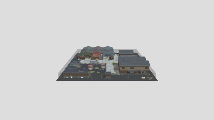 Warehouse 3D Model