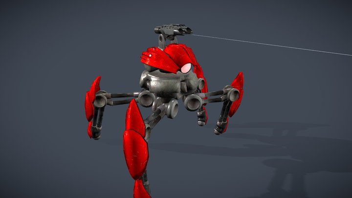 KG Blast Bot 3D Model