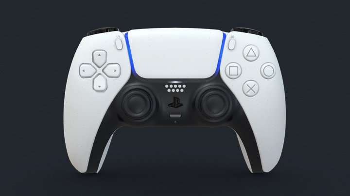 Dualsense Wireless Controller 3D Model