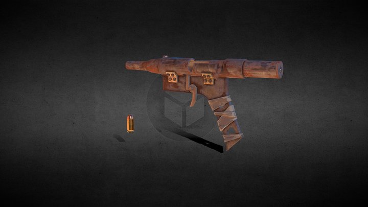 PipePistol 3D Model
