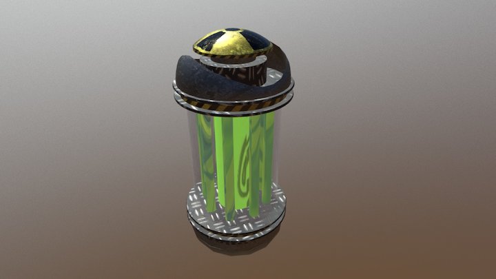 Sci-Fi Bomb 3D Model