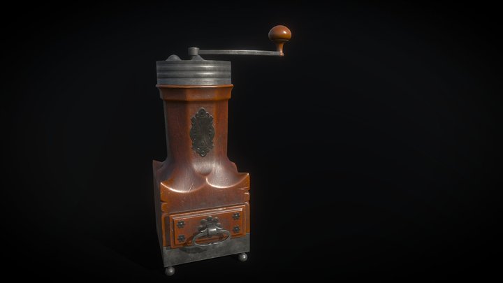 Coffee Grinder 3D Model