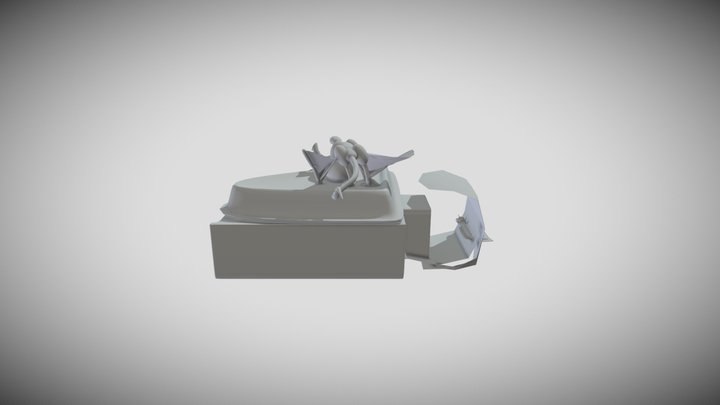 dragon/wyvern thing vault heist 3D Model