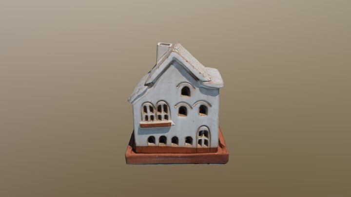 HOUSE (clay) 3D Model