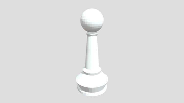 Pieza de ajedrez 3D Model