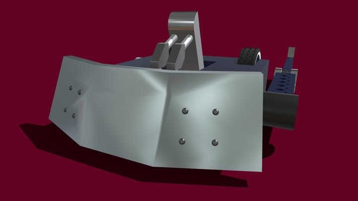 Inadan V2 Crusher Engaged 3D Model