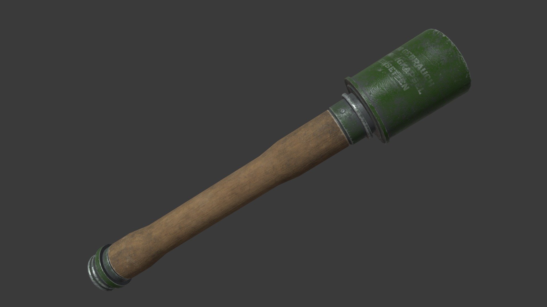 Granade - Download Free 3D model by Sam Muha (@muhasemen) [a8eec96 ...