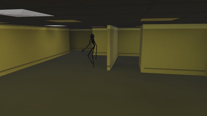enderman standing 3D Model