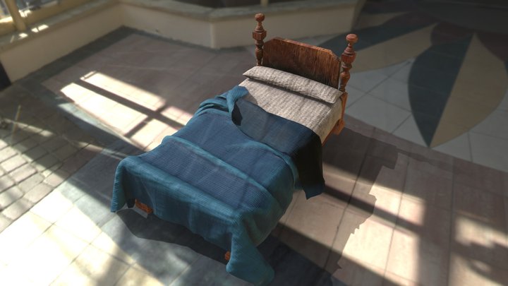 SM Bed 3D Model