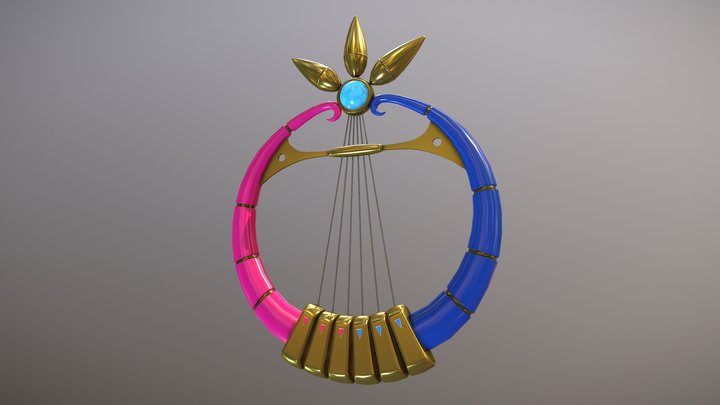 Harp Of Ages (Zelda: Oracle of Ages) – Modèle 3D gratuit STL