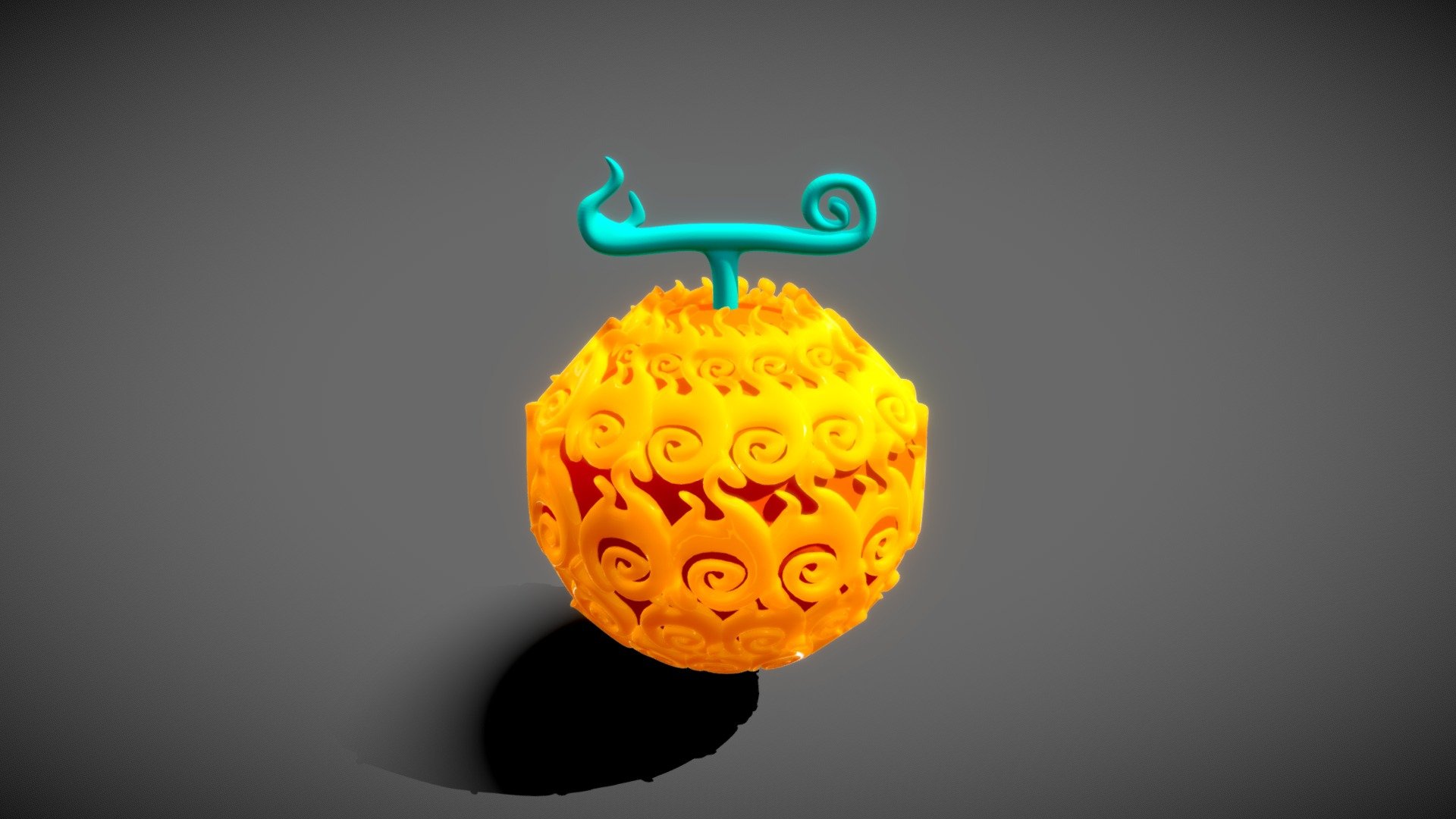 MERA MERA NO MI - DEVIL FRUIT 3D model