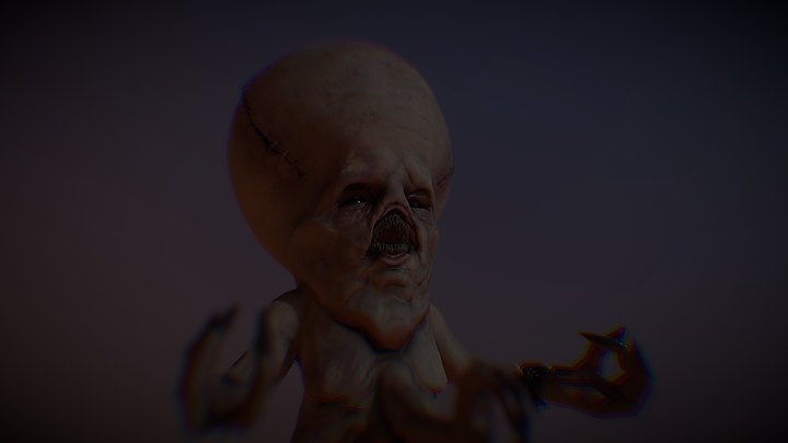 Black Mesa Nihilanth Rig – Kostenloses 3D-Modell STL