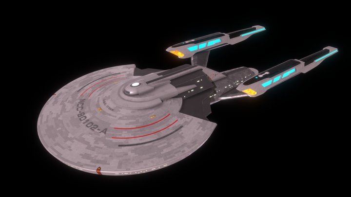 Neo-Constitution-Class (Star Trek: Picard) 3D Model