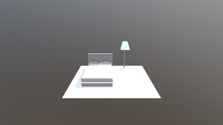 Bed 3D Model