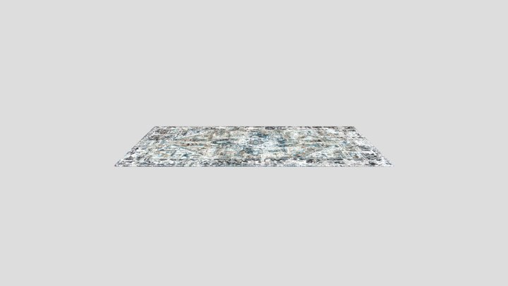 ANTIQUE HERIZ 8708 GOLDEN HORN BEIGE RUGS 3D Model