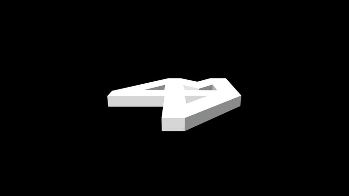 Pray4M Logo 3D Model