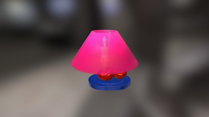 Сердце Свет 3D Model