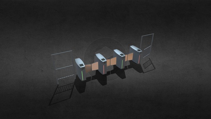 Free - Ticket Validator 3D Model