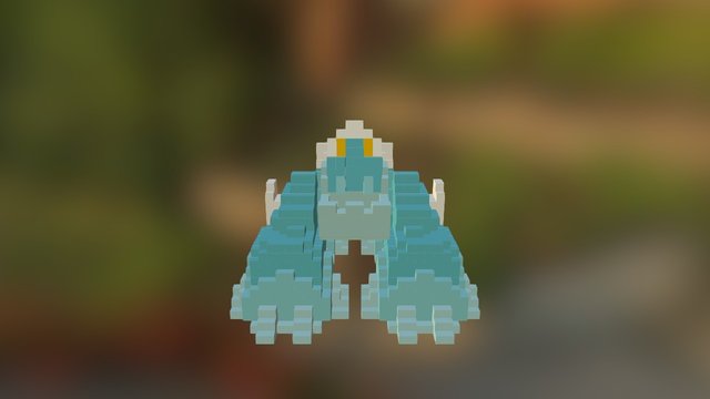 Snow Golem 3D Model