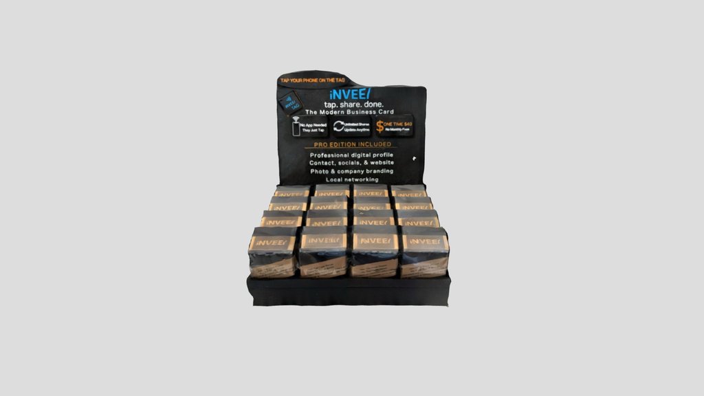 iNVEEY Digital Business Cards Sale Stand