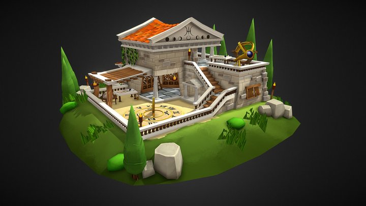 House Of Hipparchus 3D Model