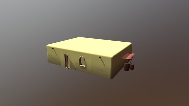 Middle Eastern Hut Kitset part 3 3D Model