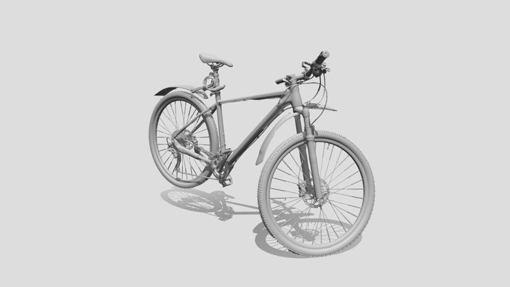Revopoint Trackit Mountainbike Scan 3D Model