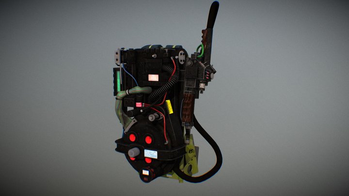 Ghostbusters Proton Pack 3D Model