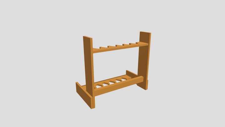 Sword Stand 3D Model
