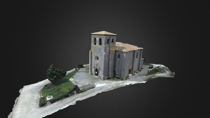 Iglesia De Hontoria De La Cantera beta 2 3D Model