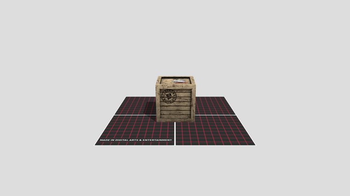 Prop Crate Export 00 3D Model