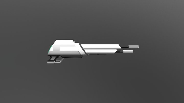 Rifle Gun : AlienWave 3D Model