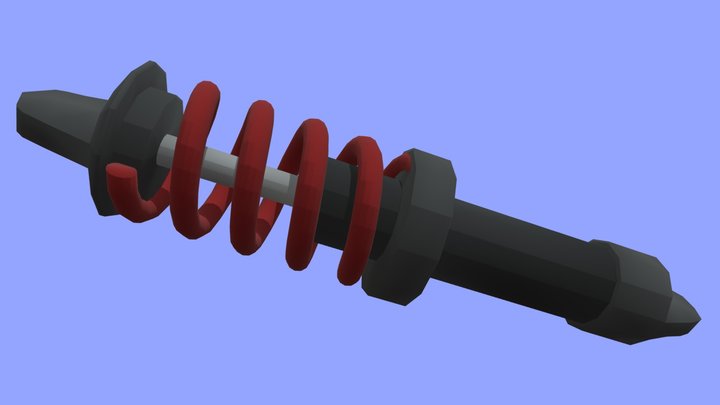 Shock absorber of the electric car Dubina Evo