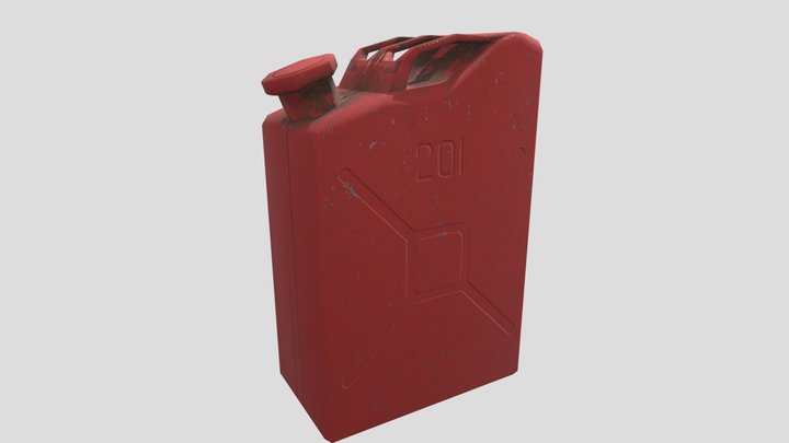 JerryCan 3D Model