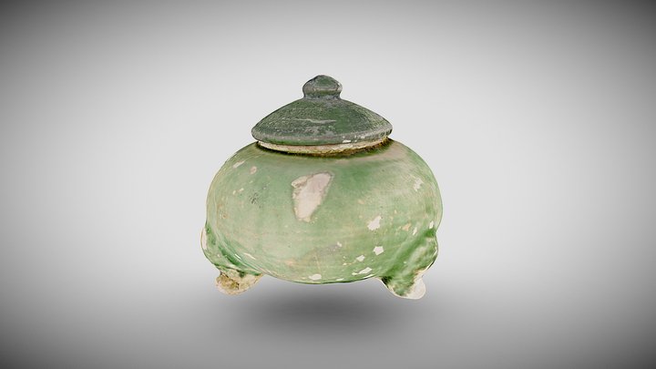 Green Small Vessel 3D Model