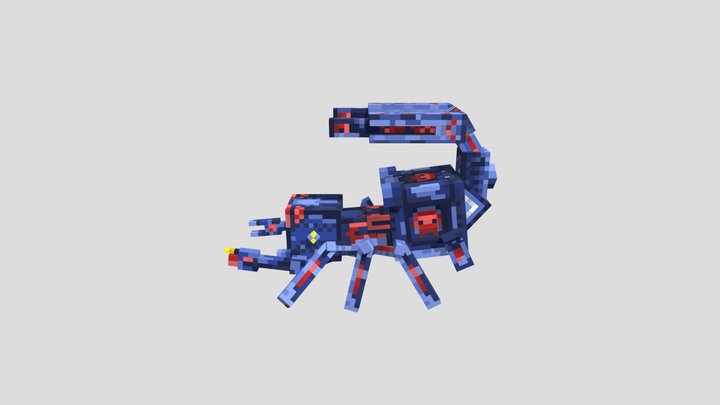 SpiderBot 3D Model