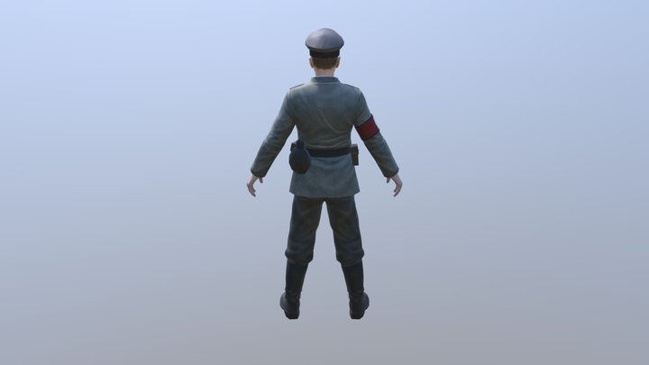 Wehrmacht Ofizier 3D Model