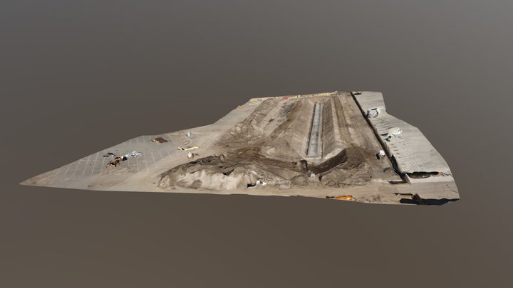 Cemex Tunnel Excavation 3D Model