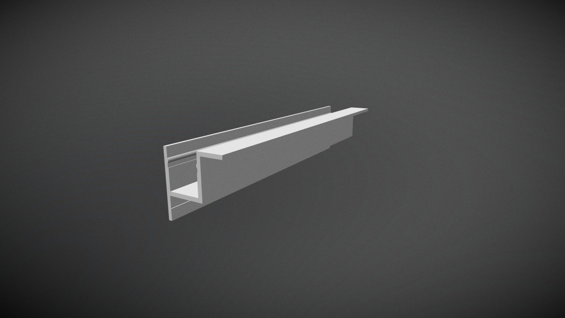 Aluminium profile BAR8 28,4 x 30 mm