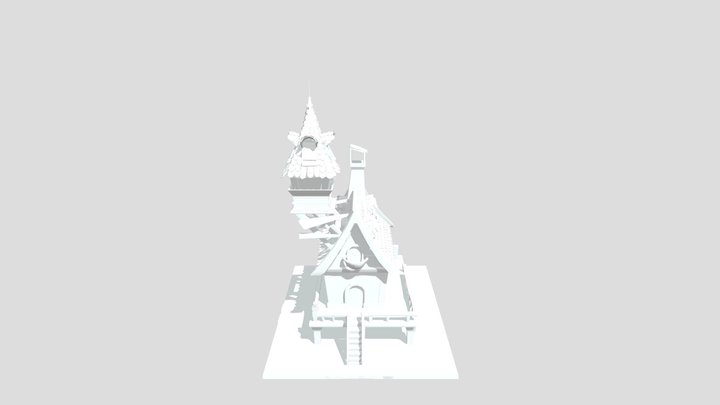 Fantasy house 3D Model