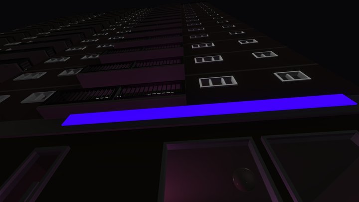 Living Above the Nightclub 3D Model
