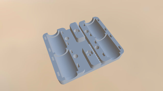 Prusa I3 Steel X-carriage Alternative 3D Model