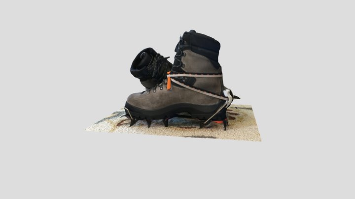 Boots and crampons 3D Model