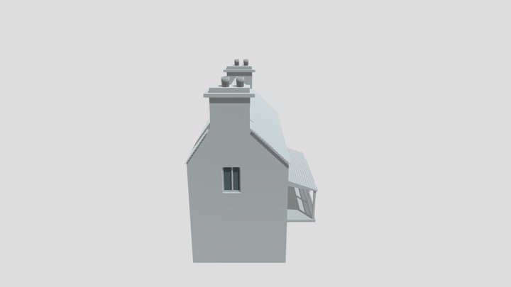 Irish House 3D Model