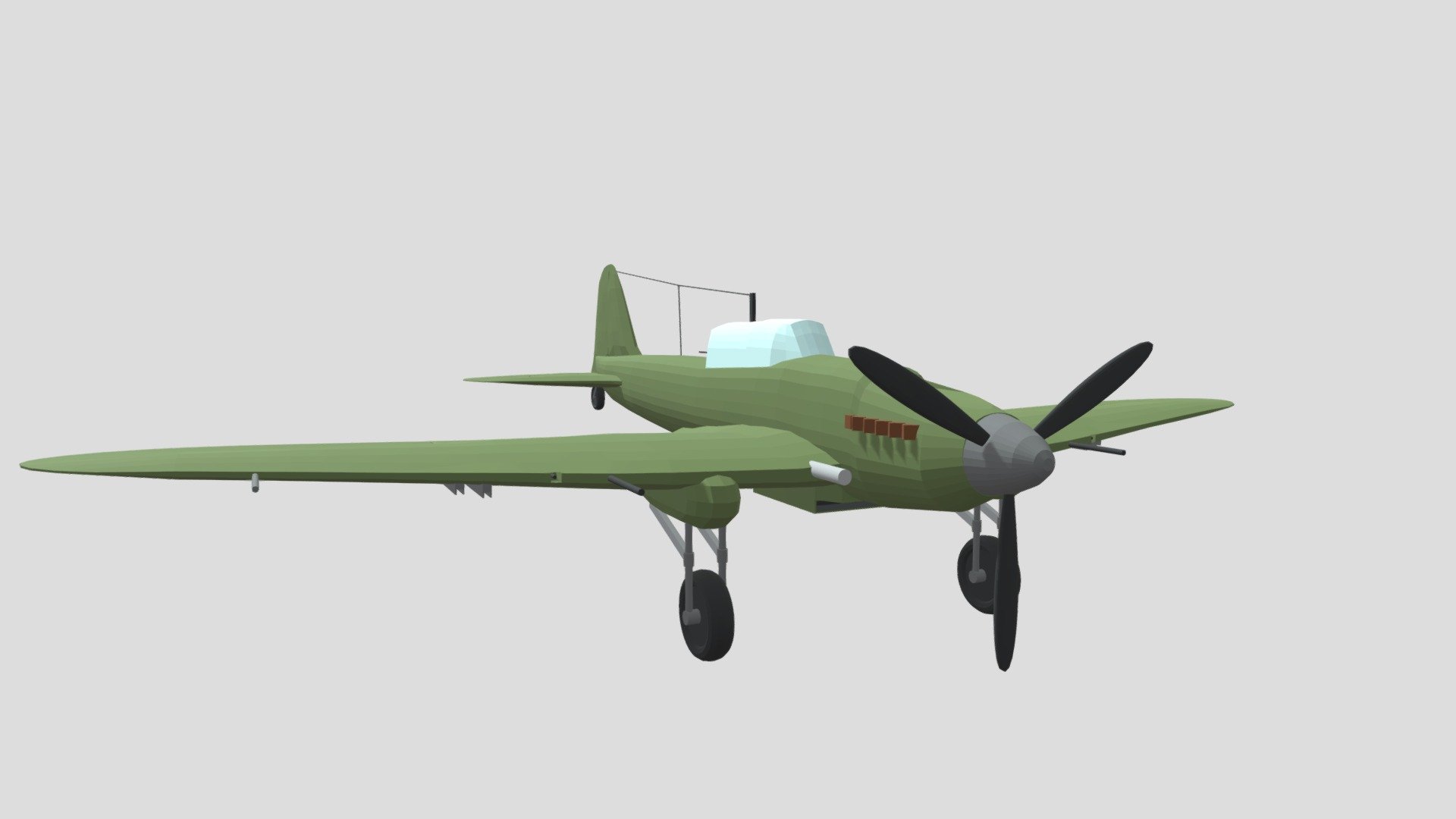 IL-2M3 - Download Free 3D model by United4192 [a8fdfd4] - Sketchfab