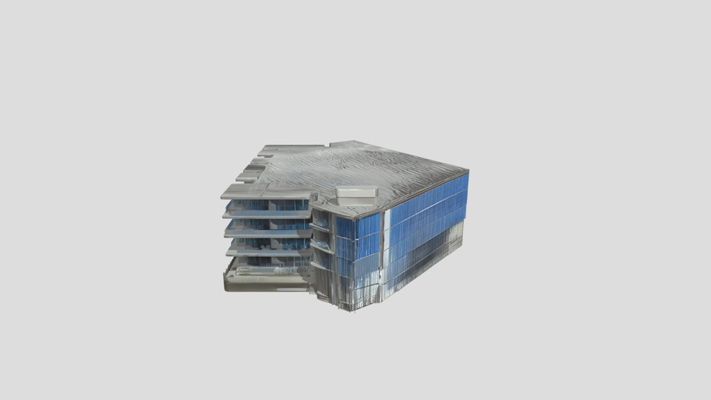 Modern multi-story apartment building. 01