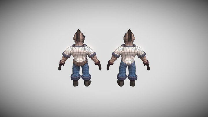 CHR Dwarf T 3D Model