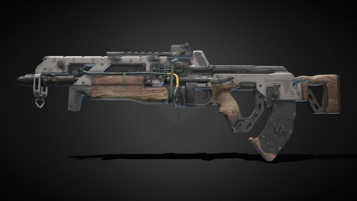 Apex Legends VK-47 Flatline AR – Free 3D Model STL