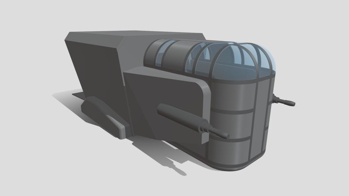 ship e 3D Model