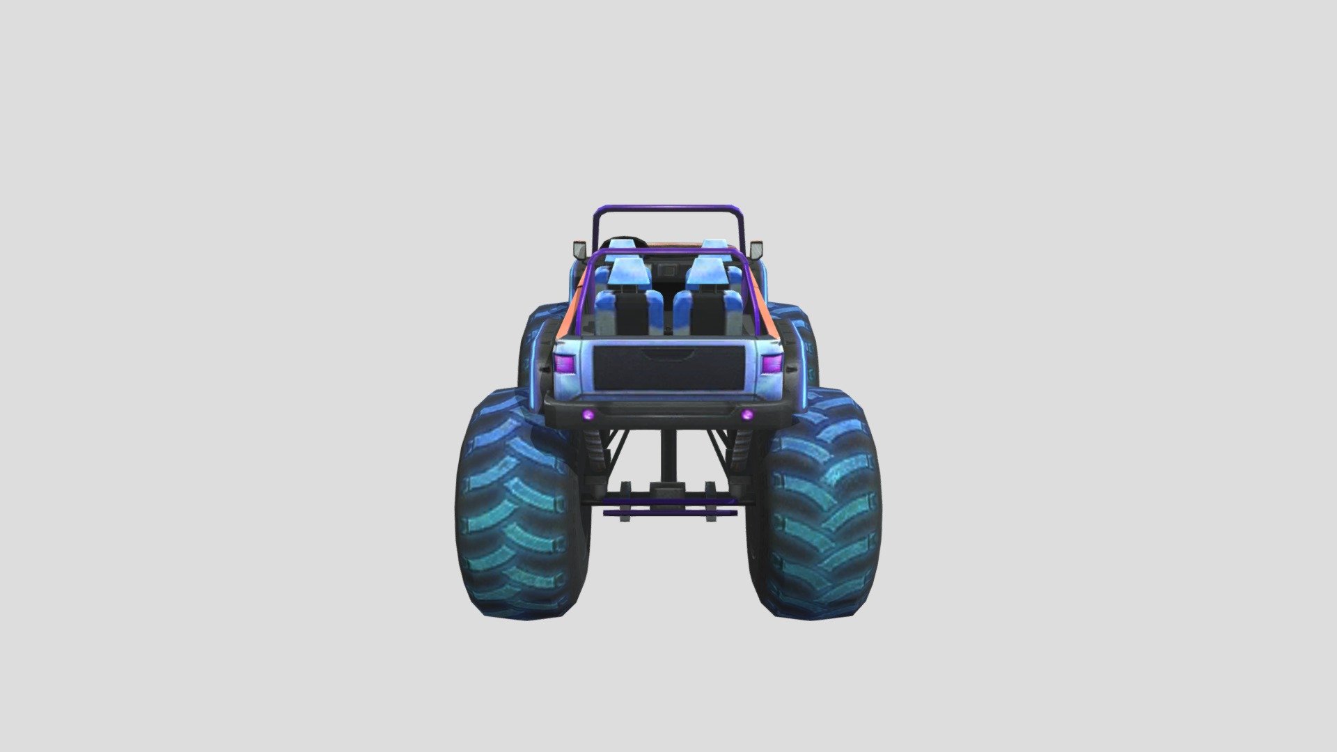 Monster Truck 3d Model